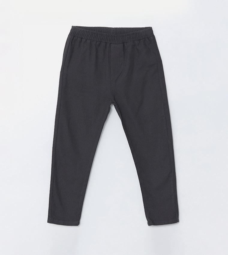 Striped Shirt with Trousers