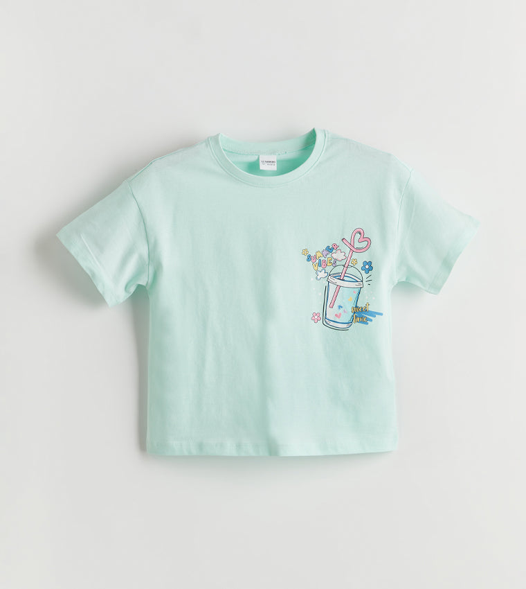 Printed Shorty Pyjama Set