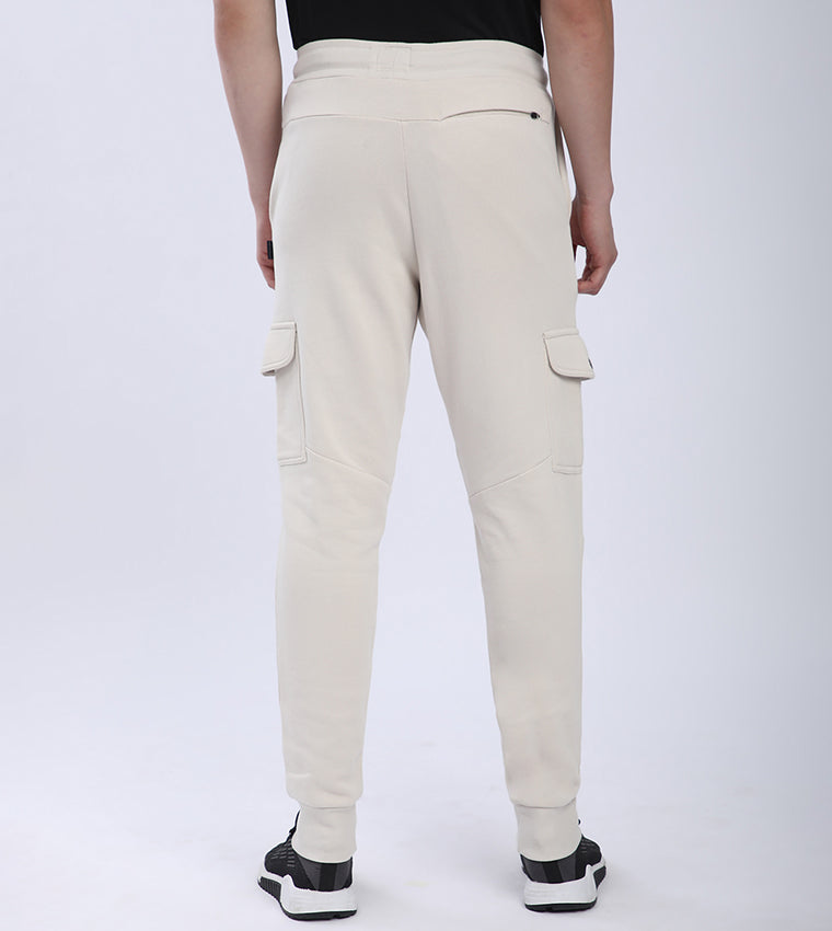 Drawstring Waist Cargo Joggers